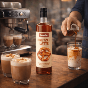 Ein Bild von Fonte Speciality Concentrate Pretzel Latte, in der Kategorie Nahrungsmittel Sirup Instantgetränke