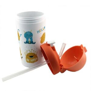 Ein Bild von bioloco plant kids cup - happy monsters, in der Kategorie Teezubehör Thermosflaschen und Trinkflaschen