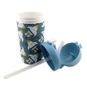Ein Bild von bioloco plant kids cup - space traveller, in der Kategorie Teezubehör Thermosflaschen und Trinkflaschen