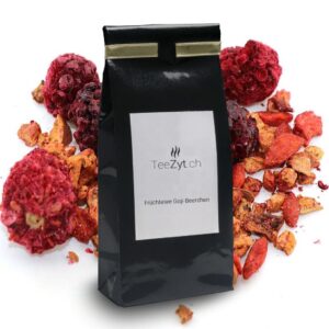 Ein Bild von Früchtetee Goji-Beerchen, in der Kategorie Früchtetee Tee für den Sommer Eistee