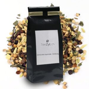 Ein Bild von Gewürztee Ayurveda - Erholung, in der Kategorie Kräutertee und Gewürztee Tee Ayurveda Tee