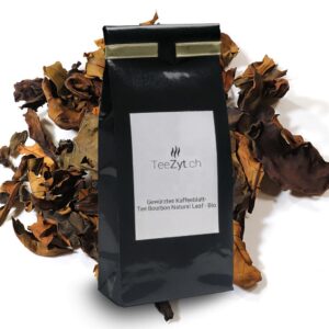 Ein Bild von Gewürztee Kaffeeblatt-Tee Bourbon Natural Leaf - Bio, in der Kategorie Kräutertee und Gewürztee Afrikanischer Tee Bio Tee