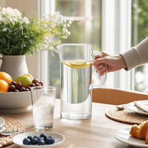 Ein Bild von Glaskaraffe für Enya und Toya, in der Kategorie Teekannen und Teesets Karaffen