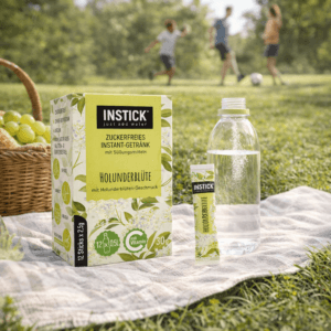 Ein Bild von Instick - Holunderblüte - 12 x 2.5g, in der Kategorie Nahrungsmittel Instantgetränke