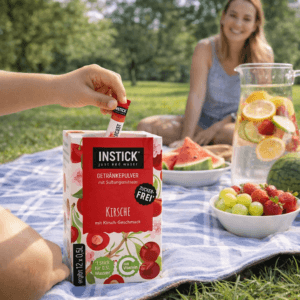 Ein Bild von Instick - Kirsche - 12 x 2.5g, in der Kategorie Nahrungsmittel Instantgetränke