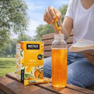Ein Bild von Instick - Mango - 12 x 2.5g, in der Kategorie Nahrungsmittel Instantgetränke
