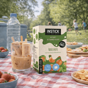 Ein Bild von Instick Milk - Haselnuss - 12 x 2g, in der Kategorie Nahrungsmittel Instantgetränke