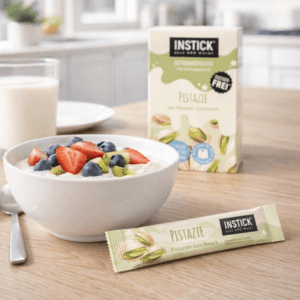 Ein Bild von Instick Milk - Pistazie - 12 x 2g, in der Kategorie Nahrungsmittel Instantgetränke