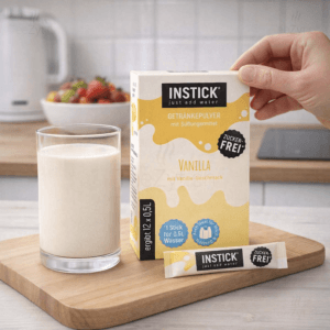 Ein Bild von Instick Milk - Vanilla - 12 x 2g, in der Kategorie Nahrungsmittel Instantgetränke