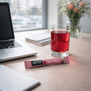 Ein Bild von Instick - Rote Traube - 12 x 2.5g, in der Kategorie Nahrungsmittel Instantgetränke