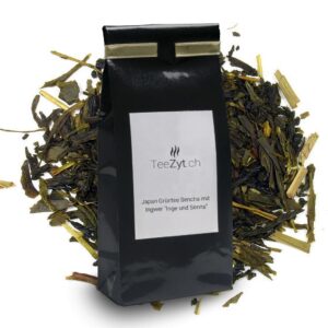 Ein Bild von Japan Grüntee Sencha mit Ingwer