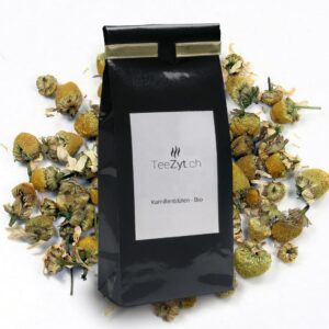 Ein Bild von Kamillenblüten - Bio, in der Kategorie Kräutertee und Gewürztee Bio Tee Monokräuter Tee für den Magen