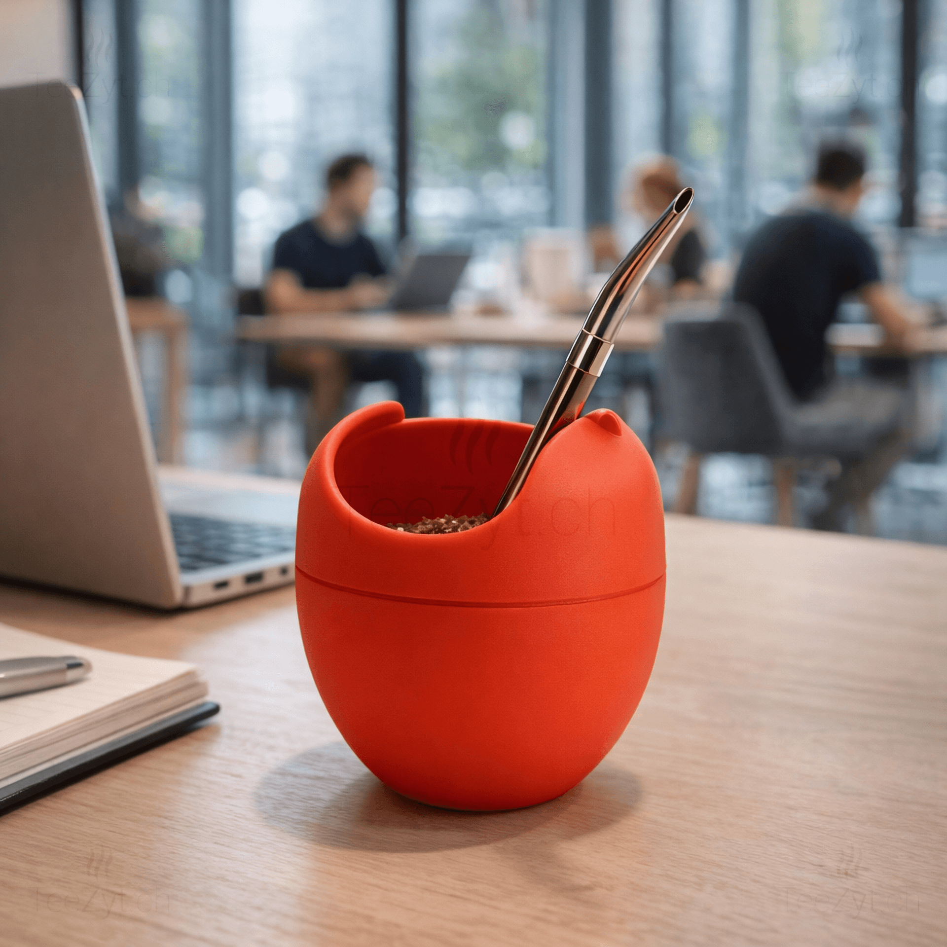 Ein Bild von Mate Mateo Original - Rot, in der Kategorie Teezubehör Calabasa (Mate-Becher) Mate Zubehör