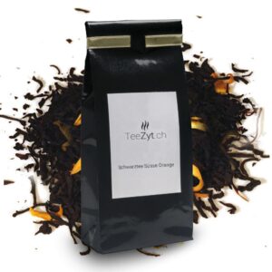 Ein Bild von Schwarztee Süsse Orange, in der Kategorie Schwarz Tee aromat. Ceylon Sri Lanka Tee Schwarztee