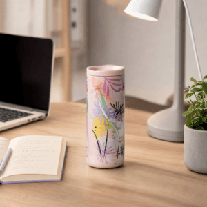 Ein Bild von SlideCup NEO - Marsh flowers, in der Kategorie Teezubehör Thermosflaschen und Trinkflaschen