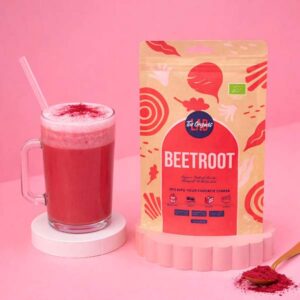 Ein Bild von The Organic Labs - Beetroot Powder - Bio, in der Kategorie Nahrungsmittel Kräuter und Gewürze