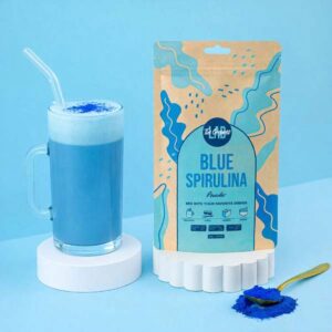 Ein Bild von The Organic Labs - Blue Spirulina Powder, in der Kategorie Nahrungsmittel