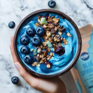 Ein Bild von The Organic Labs - Blue Spirulina Powder, in der Kategorie Nahrungsmittel Nahrungsergänzung
