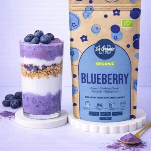 Ein Bild von The Organic Labs - Blueberry Powder - Bio, in der Kategorie Nahrungsmittel