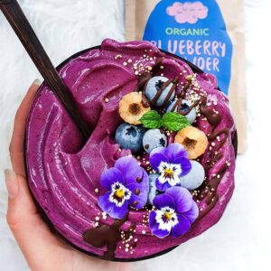Ein Bild von The Organic Labs - Blueberry Powder - Bio, in der Kategorie Nahrungsmittel Getrocknete Früchte