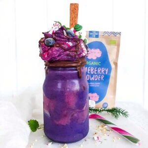 Ein Bild von The Organic Labs - Blueberry Powder - Bio, in der Kategorie Nahrungsmittel Getrocknete Früchte