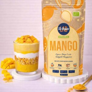 Ein Bild von The Organic Labs - Mango Powder - Bio, in der Kategorie Nahrungsmittel