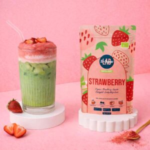 Ein Bild von The Organic Labs - Strawberry Powder - Bio, in der Kategorie Nahrungsmittel