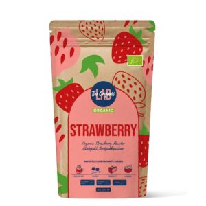 Ein Bild von The Organic Labs - Strawberry Powder - Bio, in der Kategorie Nahrungsmittel