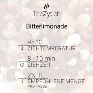 Ein Bild von Bitterlimonade, in der Kategorie Früchtetee