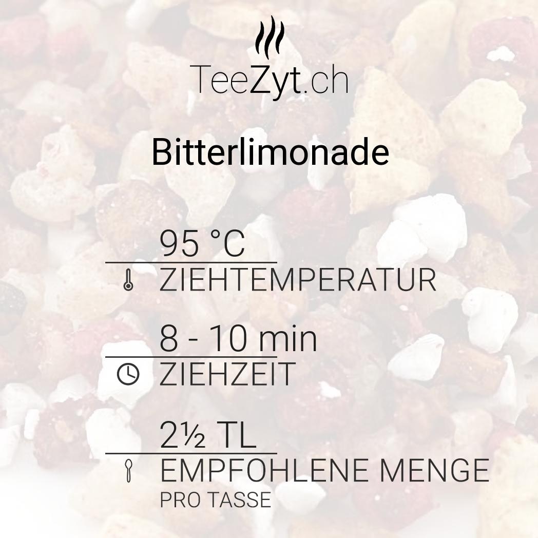 Ein Bild von Bitterlimonade, in der Kategorie Früchtetee