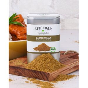 Ein Bild von Garam Masala - Bio - Dose a 20g, in der Kategorie Kräuter und Gewürze