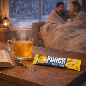 Ein Bild von Ginger Lemon - Stick à 22 Gramm 5 Stk, in der Kategorie Nahrungsmittel Instantgetränke
