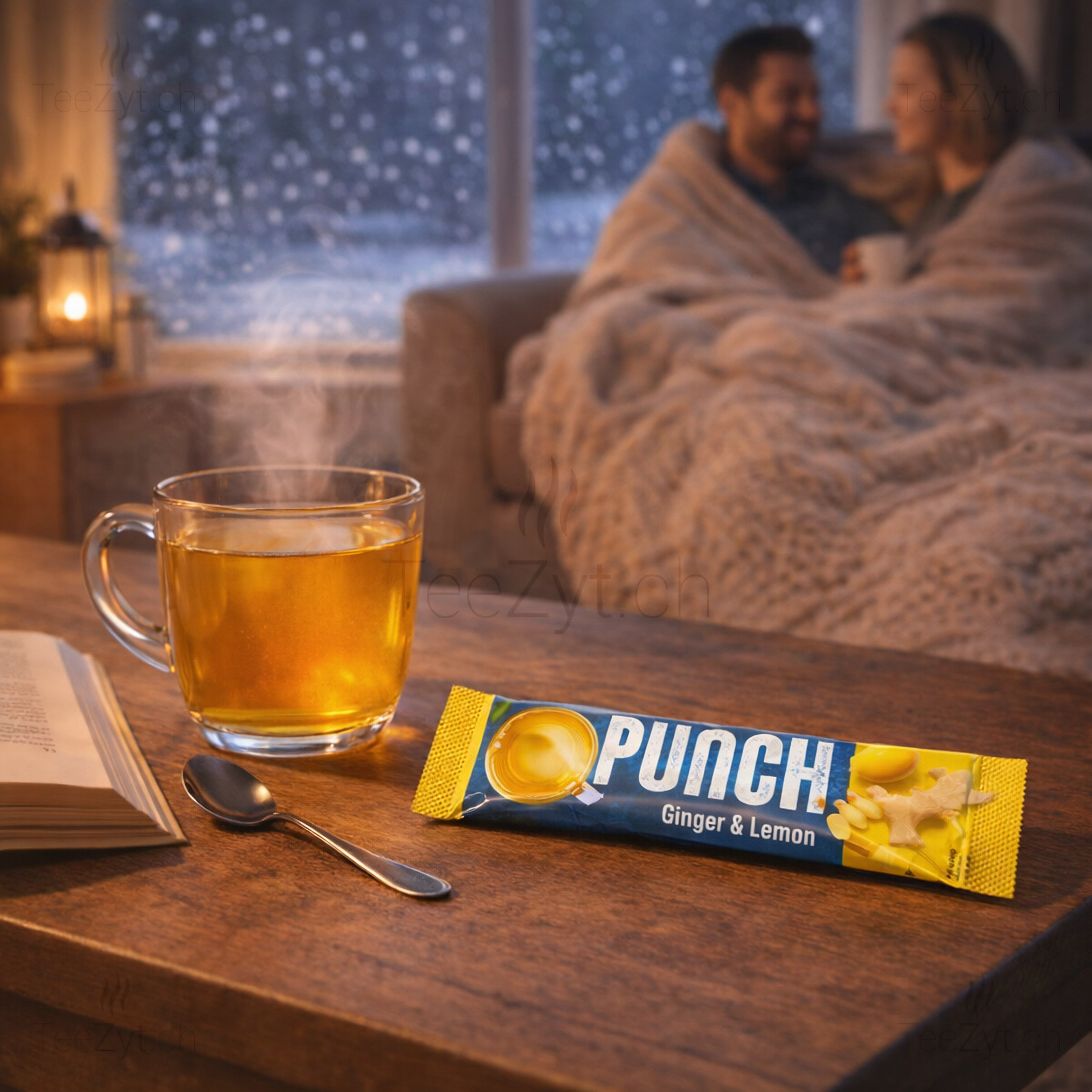 Ein Bild von Ginger Lemon - Stick à 22 Gramm 5 Stk, in der Kategorie Nahrungsmittel Instantgetränke
