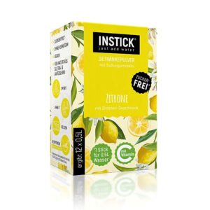 Ein Bild von Instick - Zitrone - 12 x 2.5g, in der Kategorie Nahrungsmittel