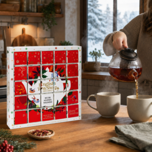 Ein Bild von Bio Tee-Adventskalender - Rote Weihnacht, in der Kategorie Tee diverse Tee Geschenk Tee Adventskalender