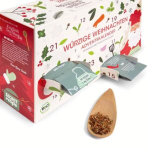Ein Bild von Gewürz Adventskalender - Würzige Weihnachten, in der Kategorie Tee diverse