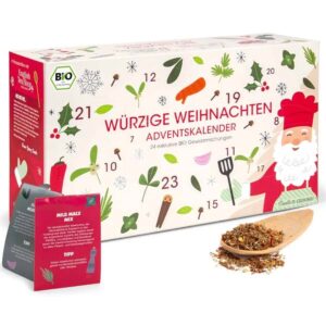 Ein Bild von Gewürz Adventskalender - Würzige Weihnachten, in der Kategorie Tee diverse