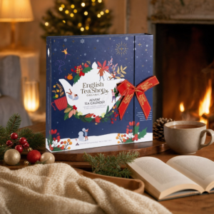 Ein Bild von Premium Teebuch Adventskalender mit Schleife
