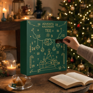 Ein Bild von Tee-Adventskalender "Grüne Weihnachten", in der Kategorie Tee diverse Tee Adventskalender Tee Geschenk