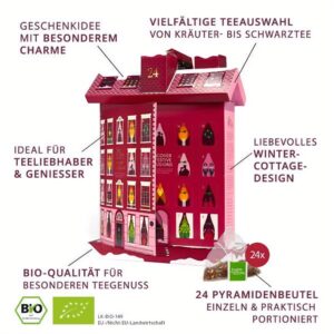 Ein Bild von Tee Adventskalender Winter-Cottage, in der Kategorie Tee diverse