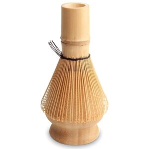 Ein Bild von Bambusbesenhalter aus Holz, in der Kategorie Teezubehör