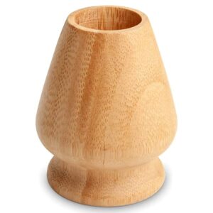 Ein Bild von Bambusbesenhalter aus Holz, in der Kategorie Teezubehör